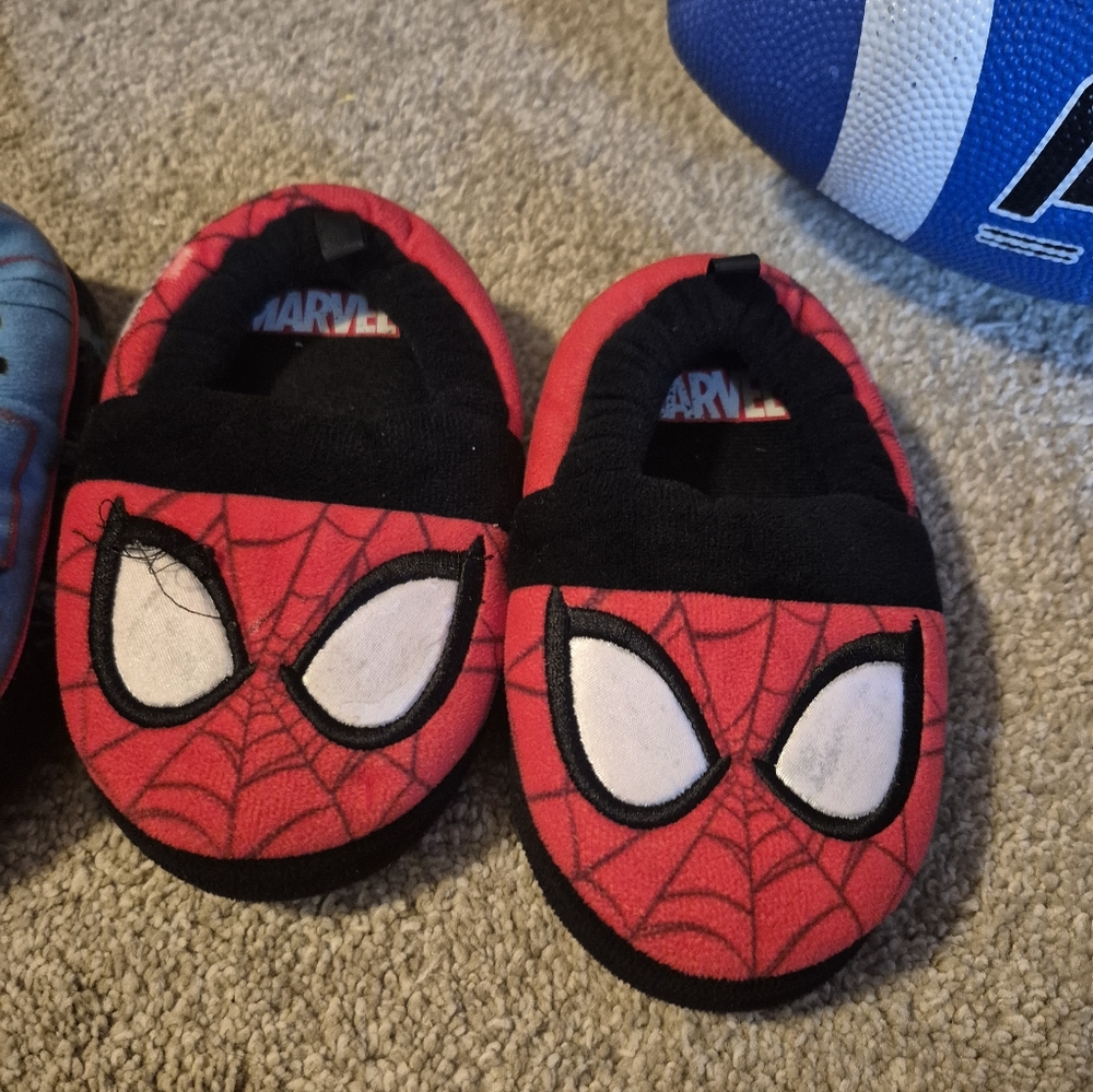 Marvel Red and Black Spider-Man Infant Booties